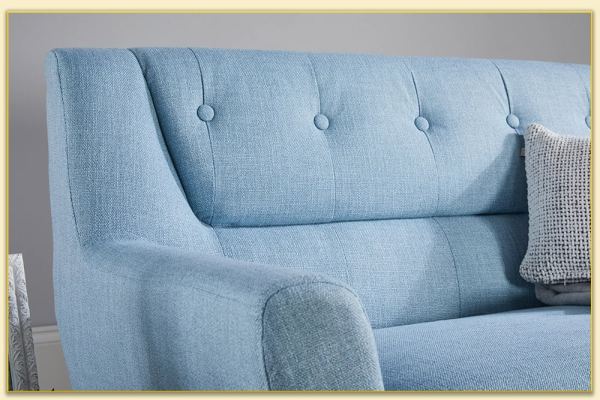 Hình ảnh Chi tiết tay ghế sofa văng bọc nỉ đẹp Softop-1306