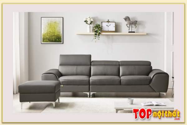 Hình ảnh Chụp chính diện mẫu ghế sofa văng SofTop-0906