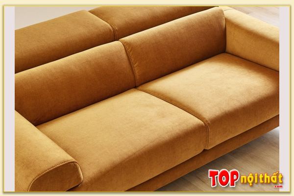 Hình ảnh Chụp lòng ghế mẫu sofa văng nỉ hiện đại Softop-1013