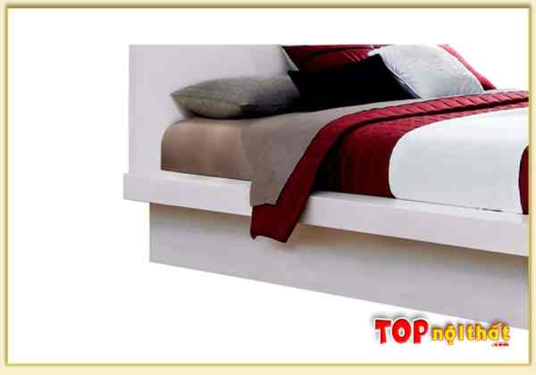 Hình ảnh Đầu giường ngủ gỗ công nghiệp màu trắng đẹp GNTop-0389