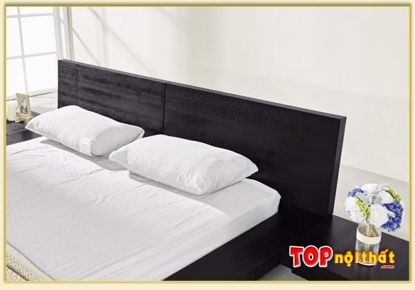 Hình ảnh Đầu giường ngủ gỗ kiểu Nhật hiện đại GNTop-0386