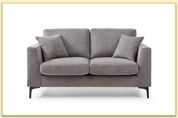 Hình ảnh Ghế sofa văng cỡ nhỏ 2 chỗ ngồi bọc nỉ Softop-1264
