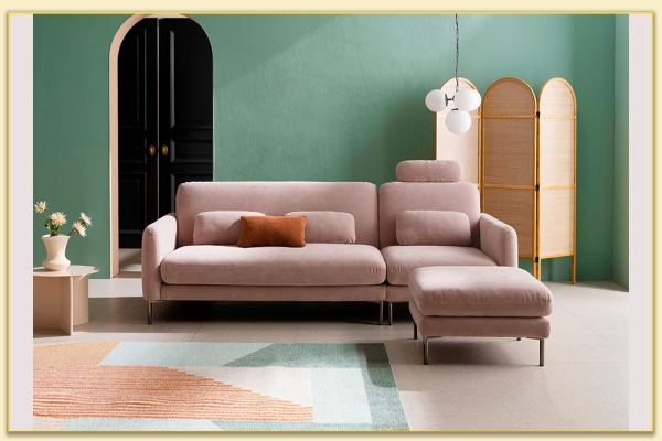 Hình ảnh Ghế sofa văng kết hợp đôn ghế Softop-1122