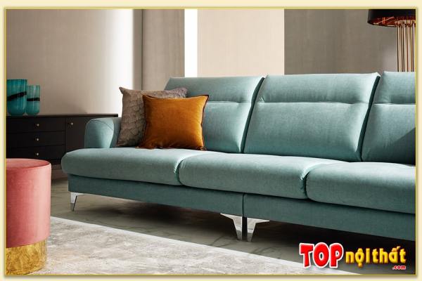 Hình ảnh Góc nghiêng mẫu ghế sofa văng nỉ đẹp Softop-1031