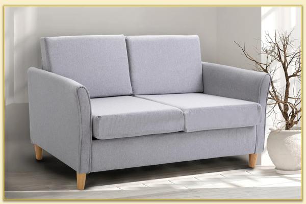 Hình ảnh Góc nghiêng mẫu sofa văng nhỏ đẹp Softop-1198