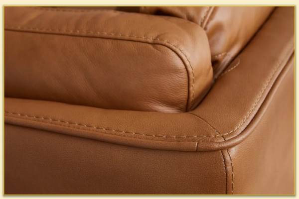 Hình ảnh Lưng ghế sofa văng bọc da chụp chi tiết Softop-1338