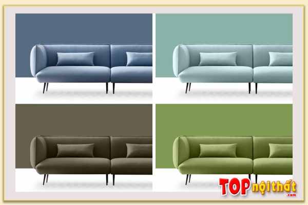 Hình ảnh Màu sắc ghế sofa bọc vải nỉ đẹp SofTop-0957
