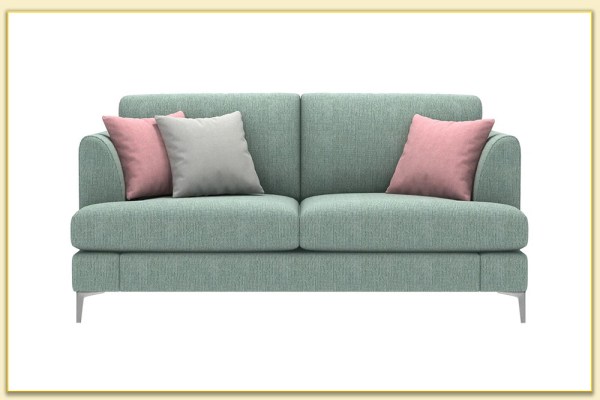 Hình ảnh Sofa văng 2 chỗ ngồi màu xanh nhẹ nhàng Softop-1308