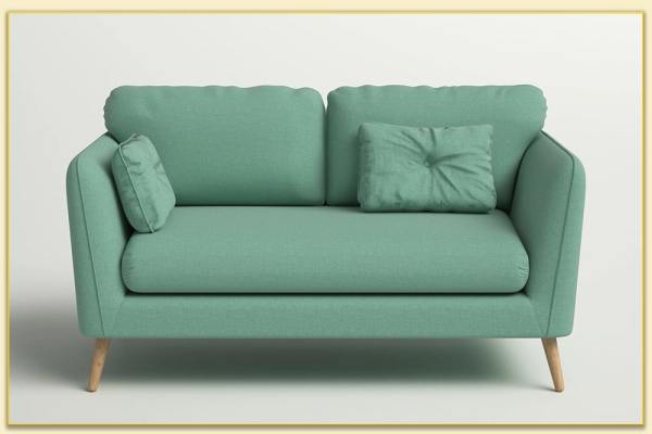 Hình ảnh Sofa văng cỡ nhỏ mini bọc nỉ vải Softop-1274