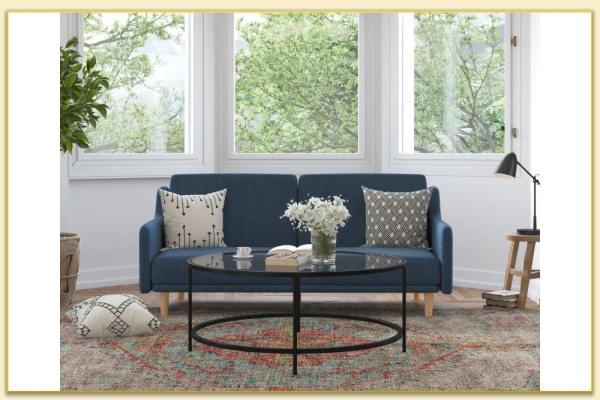 Hình ảnh Sofa văng đôi kê trong phòng khách đẹp Softop-1415