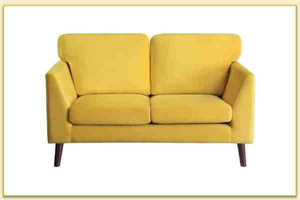 Hình ảnh Sofa văng nỉ 2 chỗ ngồi thiết kế chân cao Softop-1410