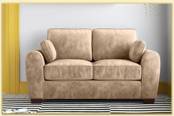 Hình ảnh Sofa văng nỉ đẹp màu be hiện đại Softop-1205