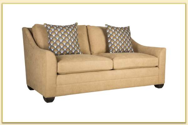 Hình ảnh Sofa văng nỉ nhỏ gọn mini bọc vải nỉ đẹp đơn giản Softop-1441