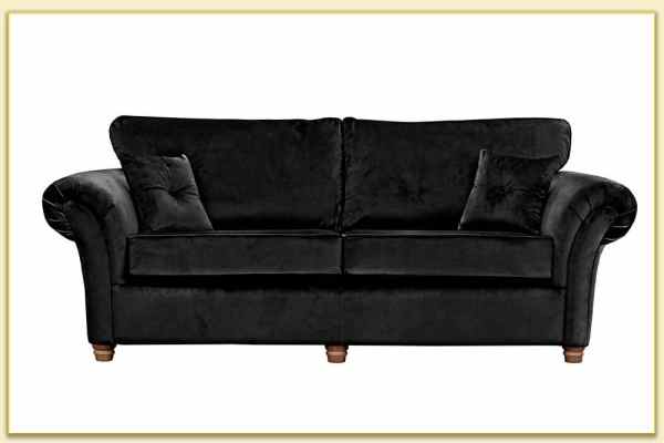 Hình ảnh Sofa văng nỉ tân cổ điển nhiều màu Softop-1201