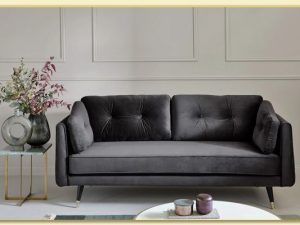 Hình ảnh Ghế sofa văng bọc nỉ đẹp 2 chỗ ngồi Softop-1194