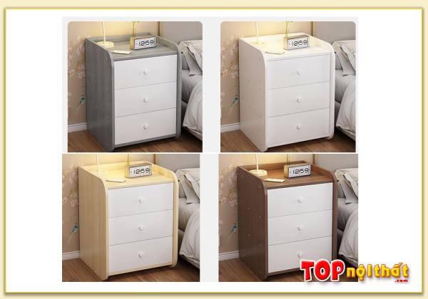 Hình ảnh Các mẫu tủ gỗ đầu giường MDF đẹp hiện đại TDGTop-0043
