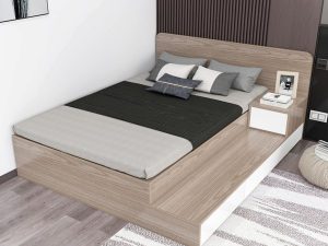 Giường ngủ được làm từ gỗ công nghiệp MDF chống ẩm